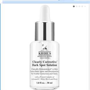 Kiehl's Clearly Corrective Dark Spot Solution - Silver and White